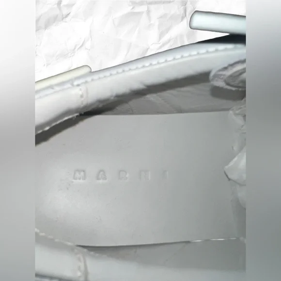 Marni Men’s White Dada Bumper Sneakers - Picture 4 of 13